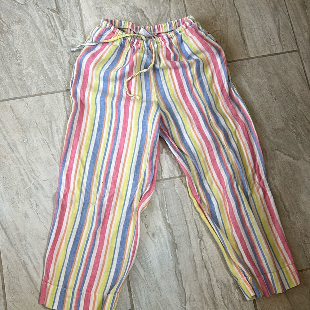 Hannah Anderson drawstring/elastic waist capris